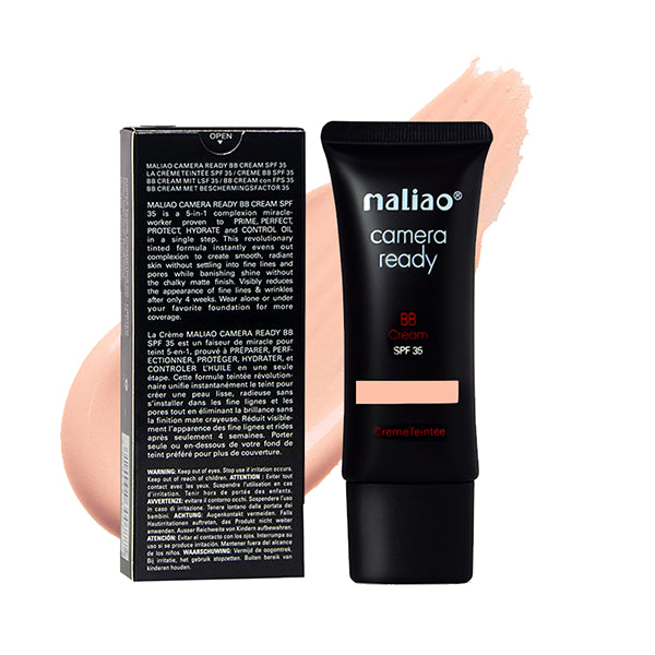 MALIAO Camera Ready BB Cream Natural SPF-35 - Effortless Radiance Maliao Professional Makeup