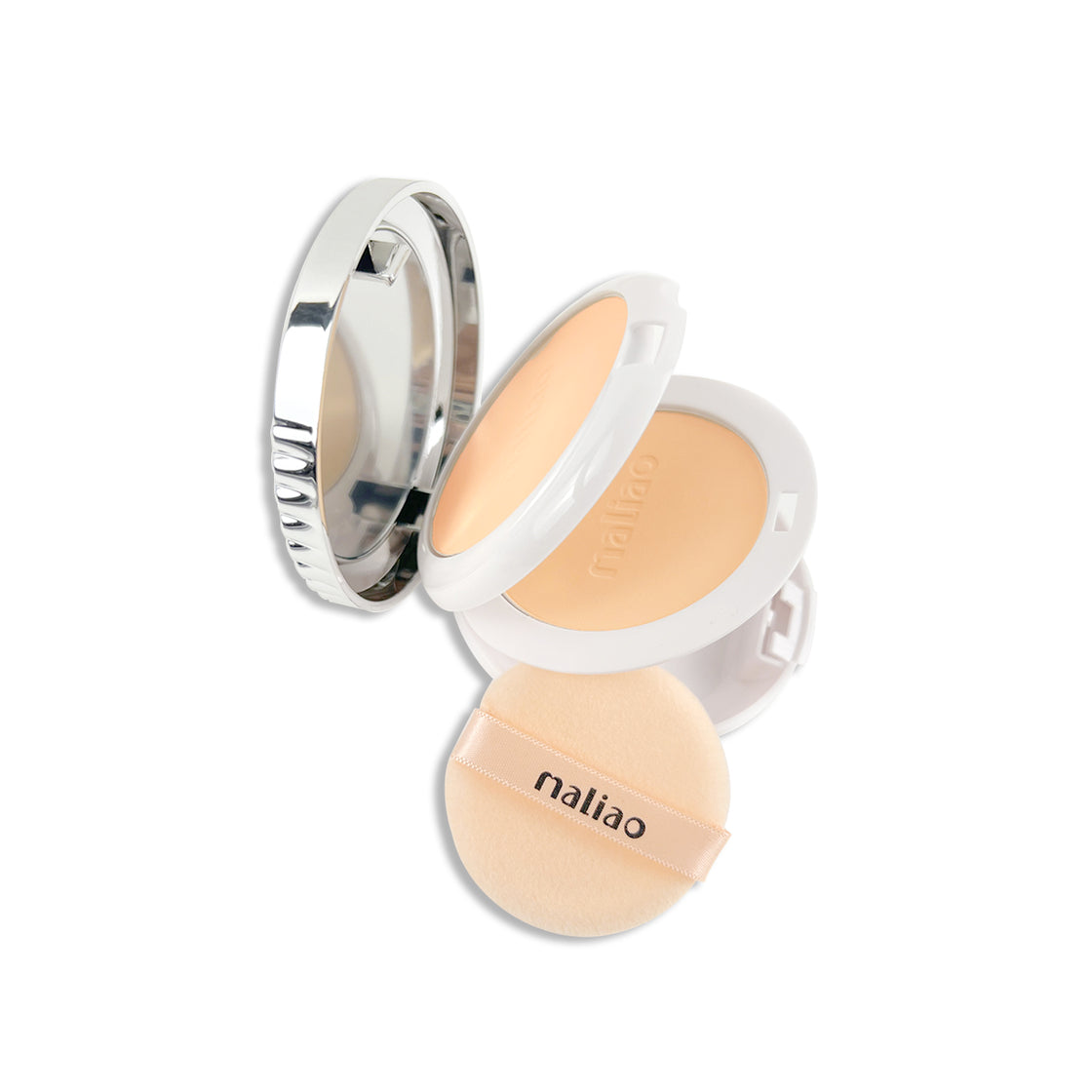 Maliao Whitening Powder 2-in-1 Oil Control Compact Powder - Maliao Makeup