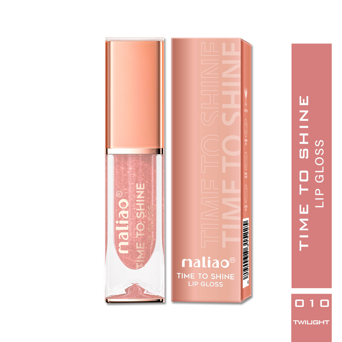 Maliao Time to Shine Lip Gloss - Glossy Brilliance for Stunning Lips Maliao Professional Makeup