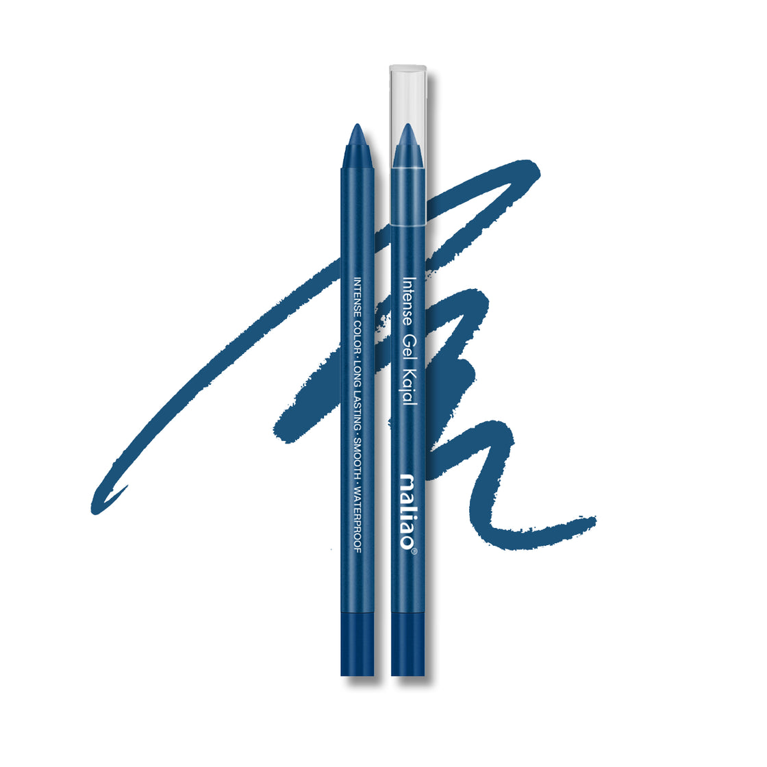 Maliao Intense Gel Kajal - Long Lasting, Smooth, Waterproof Eye Liner - Maliao Makeup