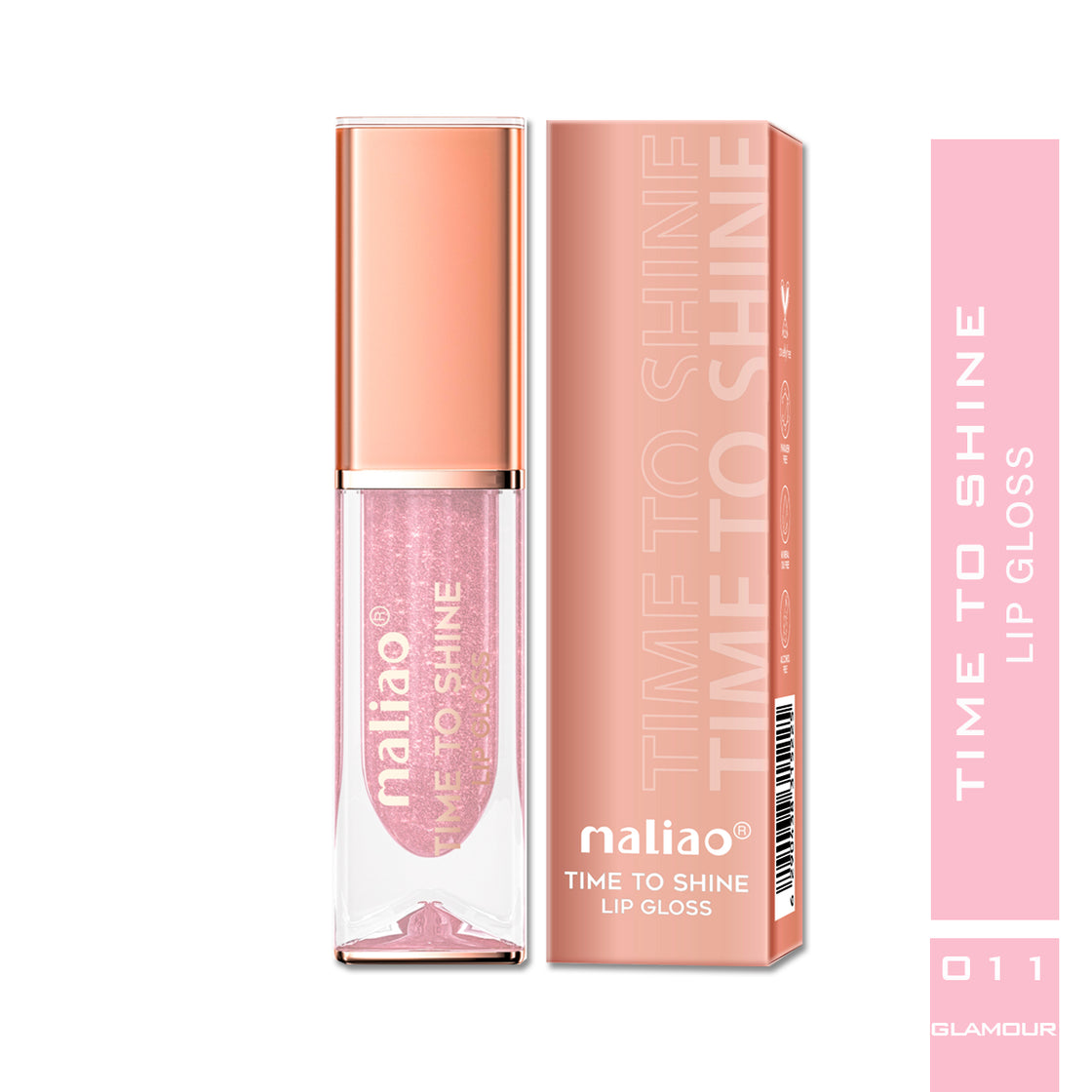 Maliao Time to Shine Lip Gloss - Glossy Brilliance for Stunning Lips Maliao Professional Makeup