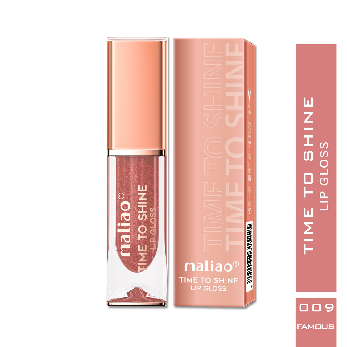 Maliao Time to Shine Lip Gloss - Glossy Brilliance for Stunning Lips Maliao Professional Makeup