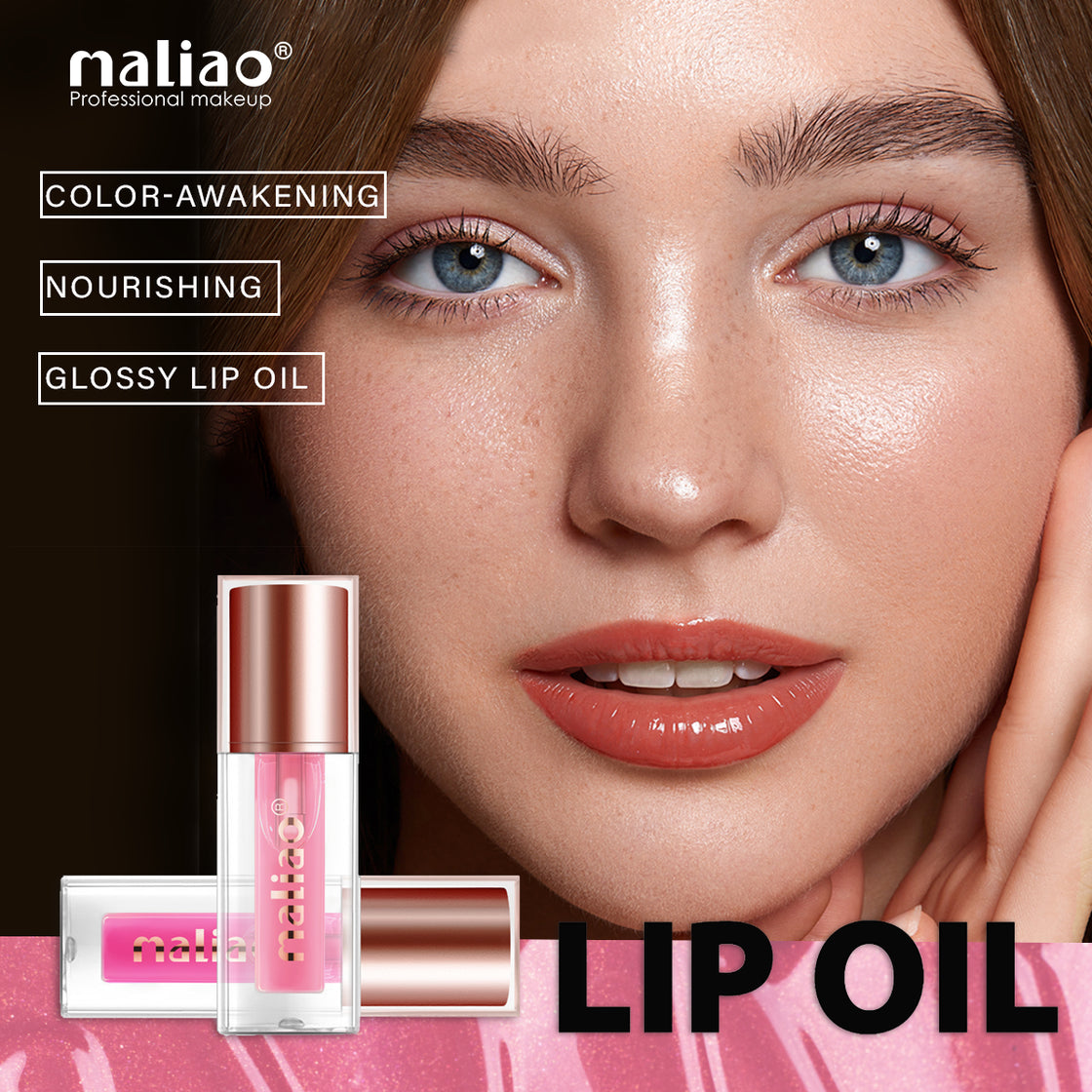 Maliao Lip Glow Oil Color Reviver - Cherry Oil Infusion for Vibrant Lips Maliao Professional Makeup