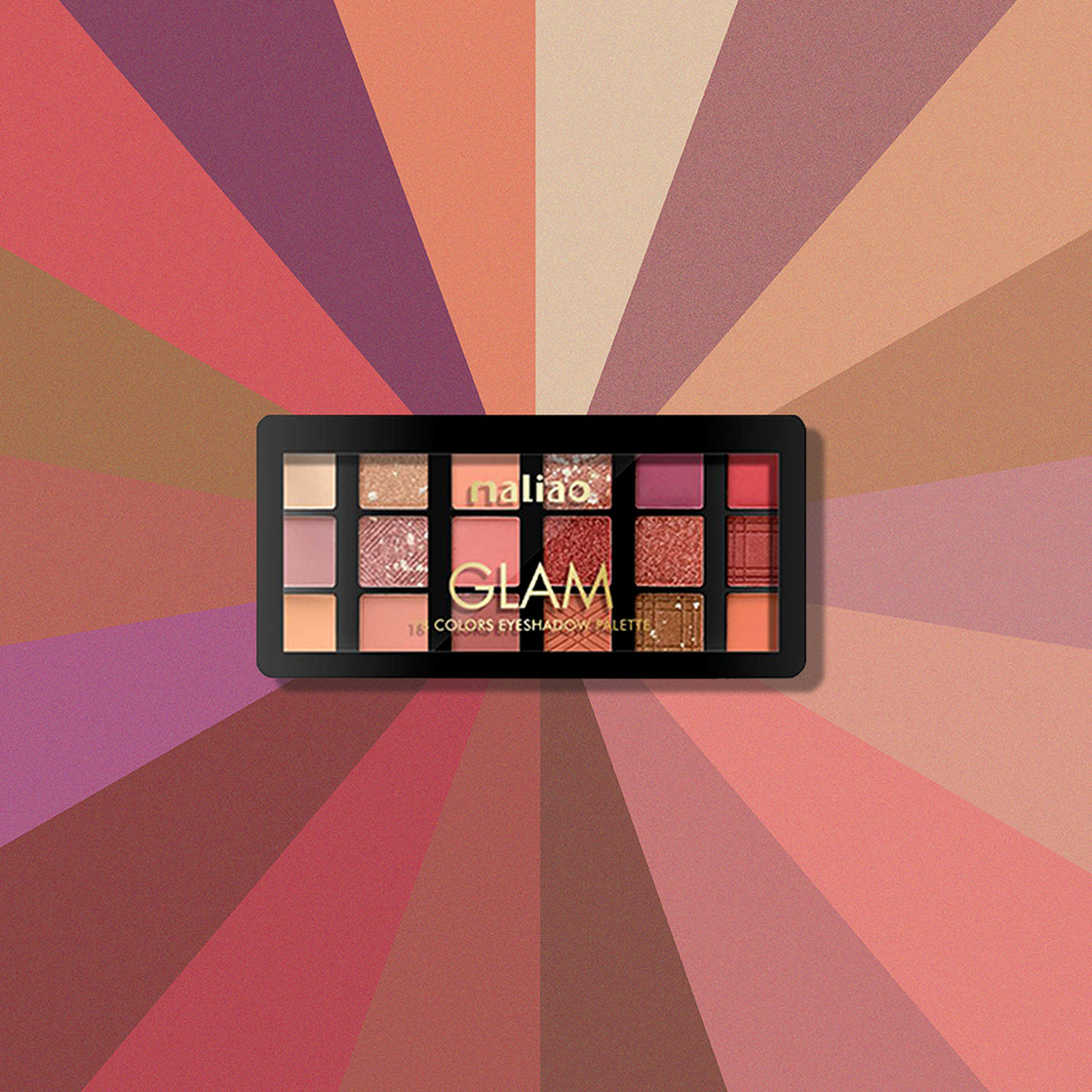 Maliao Glam 18 Colors Eyeshadow Palette - Create Mesmerizing Looks - Maliao Makeup