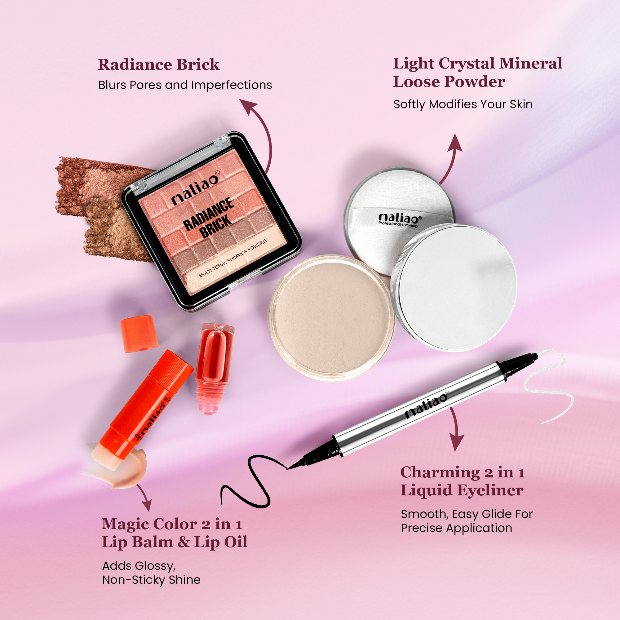 Maliao Complete Makeup Combo Kit