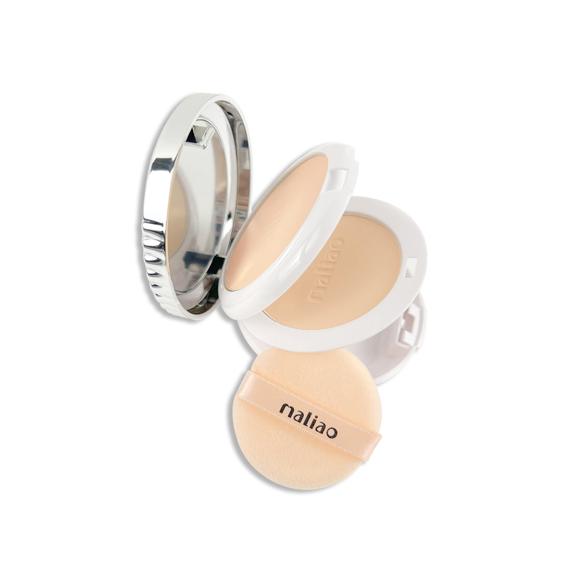 Maliao Whitening Powder 2-in-1 Oil Control Compact Powder - Maliao Makeup