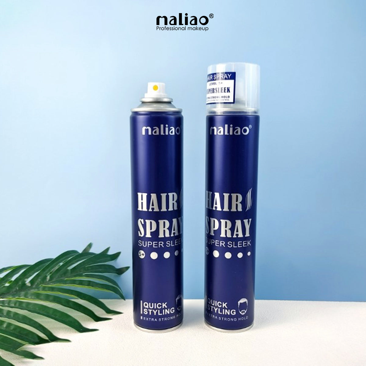 Maliao Super Sleek Hair Spray, Extra Strong Hold for Men, Hair Styling Essential