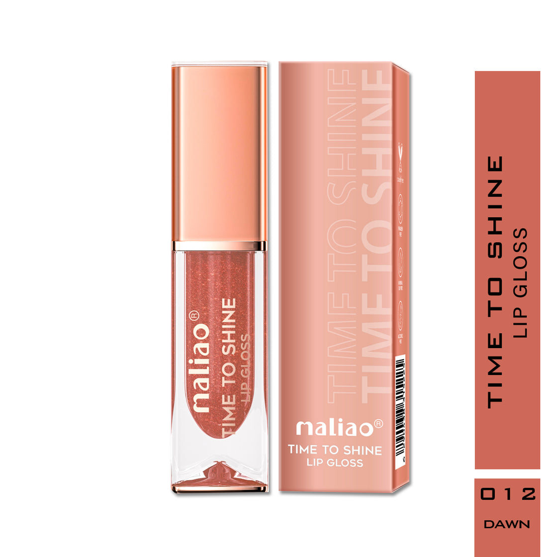 Maliao Time to Shine Lip Gloss - Glossy Brilliance for Stunning Lips Maliao Professional Makeup