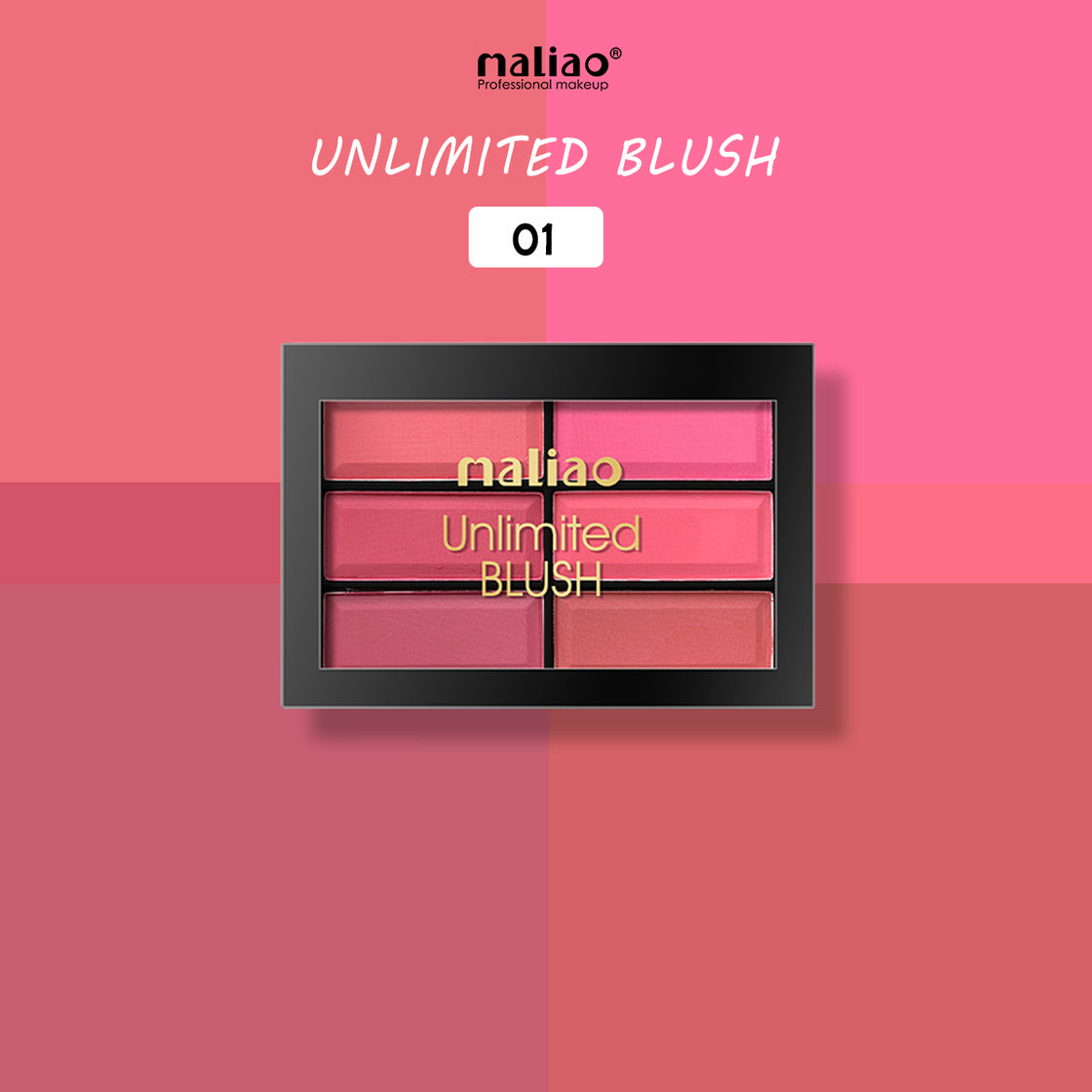 Maliao Unlimited Blush Palette - Discover Radiant Cheeks with Versatile Shades - Maliao Makeup