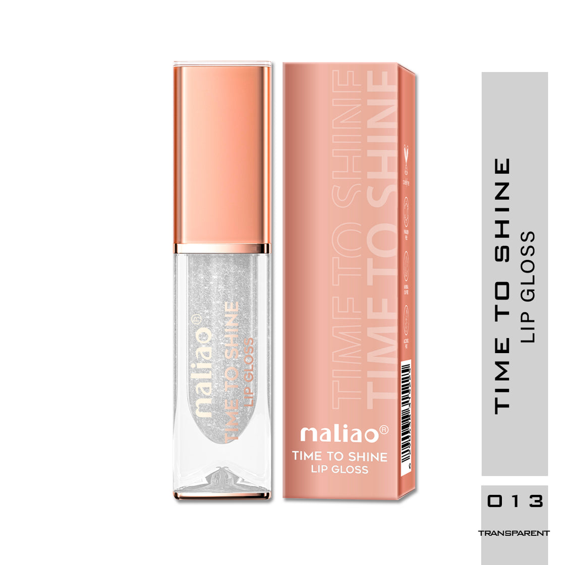 Maliao Time to Shine Lip Gloss - Glossy Brilliance for Stunning Lips Maliao Professional Makeup