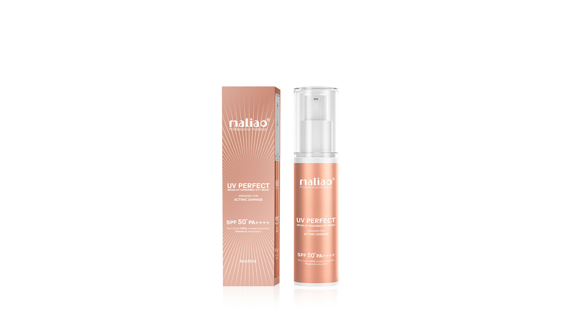 Maliao UV Perfect Broad UV Sunscreen City Resist SPF 50 PA with Vitamin E 65ml - Maliao Makeup