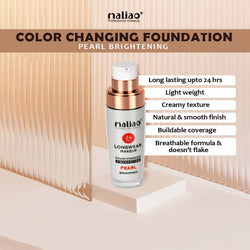 Maliao,MakeupEssentials, CustomizedCoverage,RadiantSkin,  FlawlessComplexion, 24HourWear, LongwearMakeup, ColorChangingFoundation, PearlBrightening, 