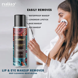 Maliao Lip and Eye Makeup Remover - Deep Cleansing & Moisturizing Cleanser Maliao Professional Makeup