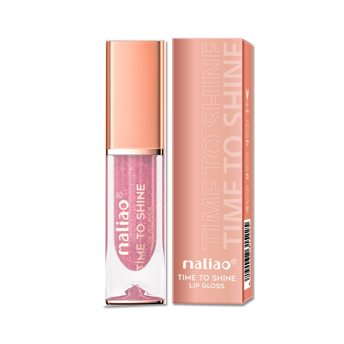 Maliao Time to Shine Lip Gloss - Glossy Brilliance for Stunning Lips Maliao Professional Makeup