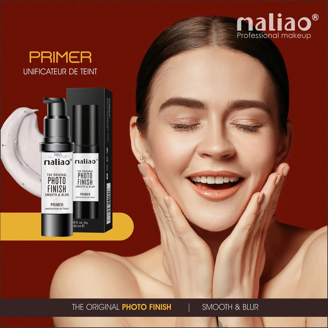 Maliao Photo Finish Pore Minimizing Primer – Flawless Matte Makeup Base 20ml Maliao Professional Makeup