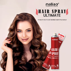 Maliao Ultimate Hair Spray, Strong Hold Hair Styling Solution for Men, Maliao