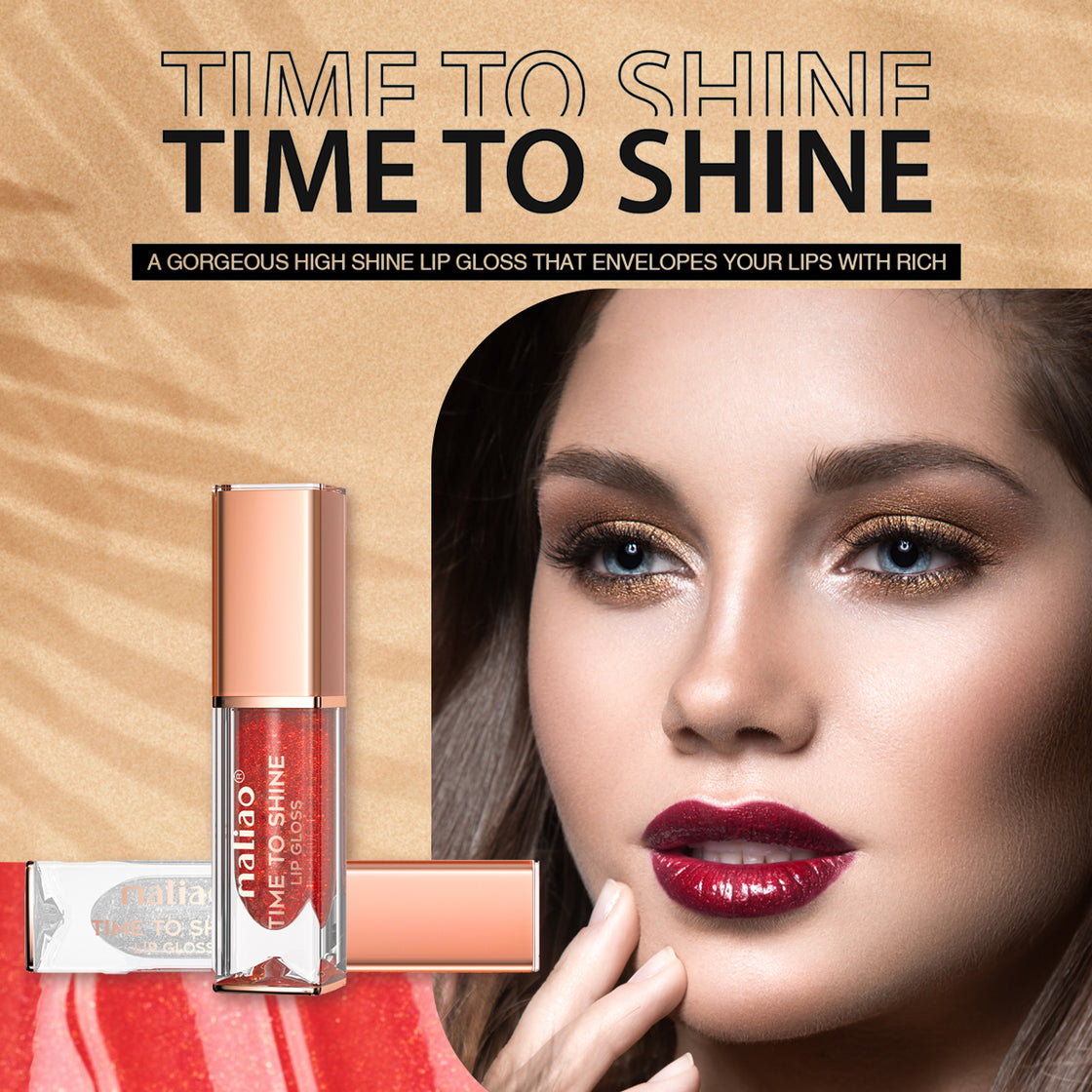 Maliao Time to Shine Lip Gloss - Glossy Brilliance for Stunning Lips Maliao Professional Makeup