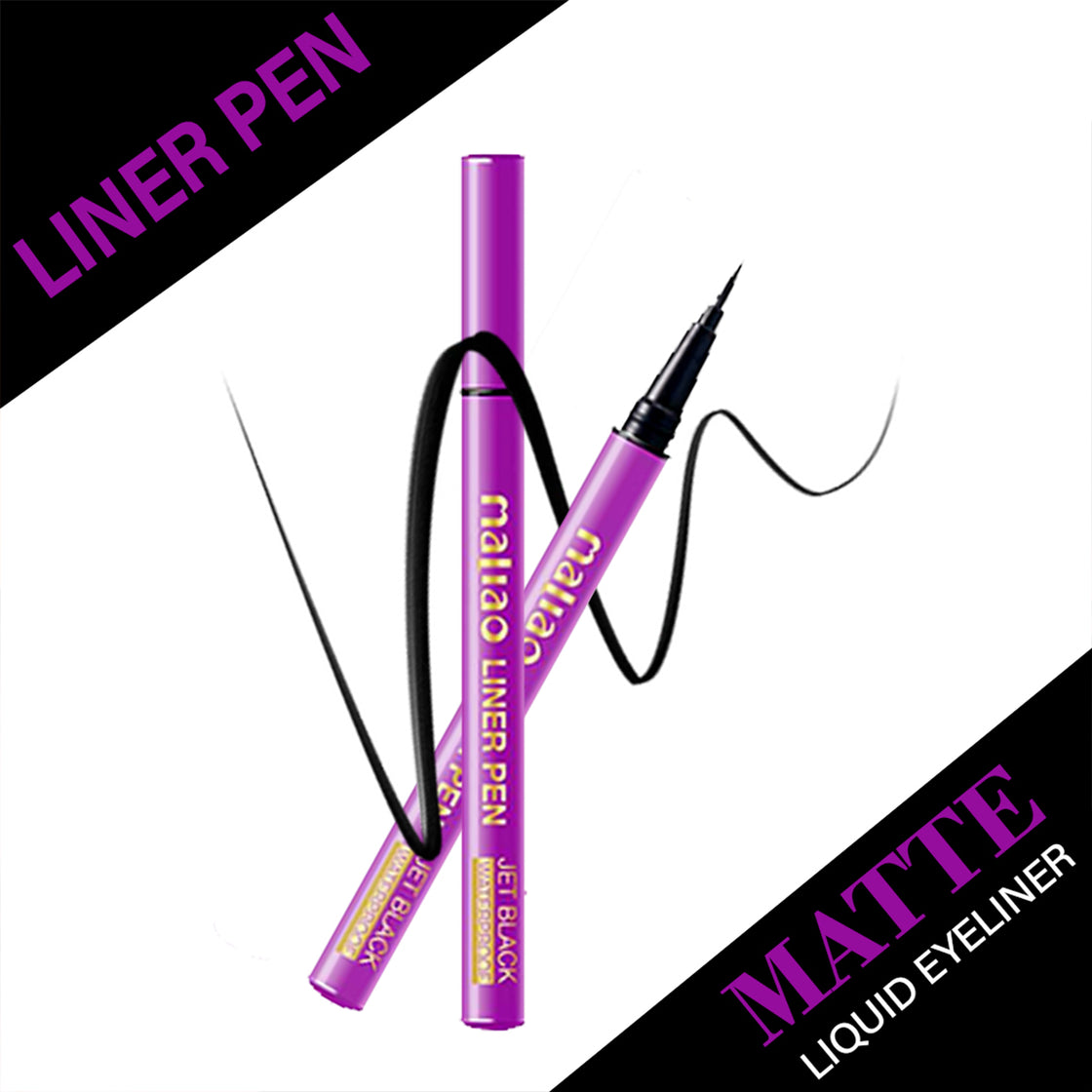 Maliao Liner Pen Matte Liquid Eyeliner - Precision Defined, Long-Lasting & Waterproof - Maliao Makeup