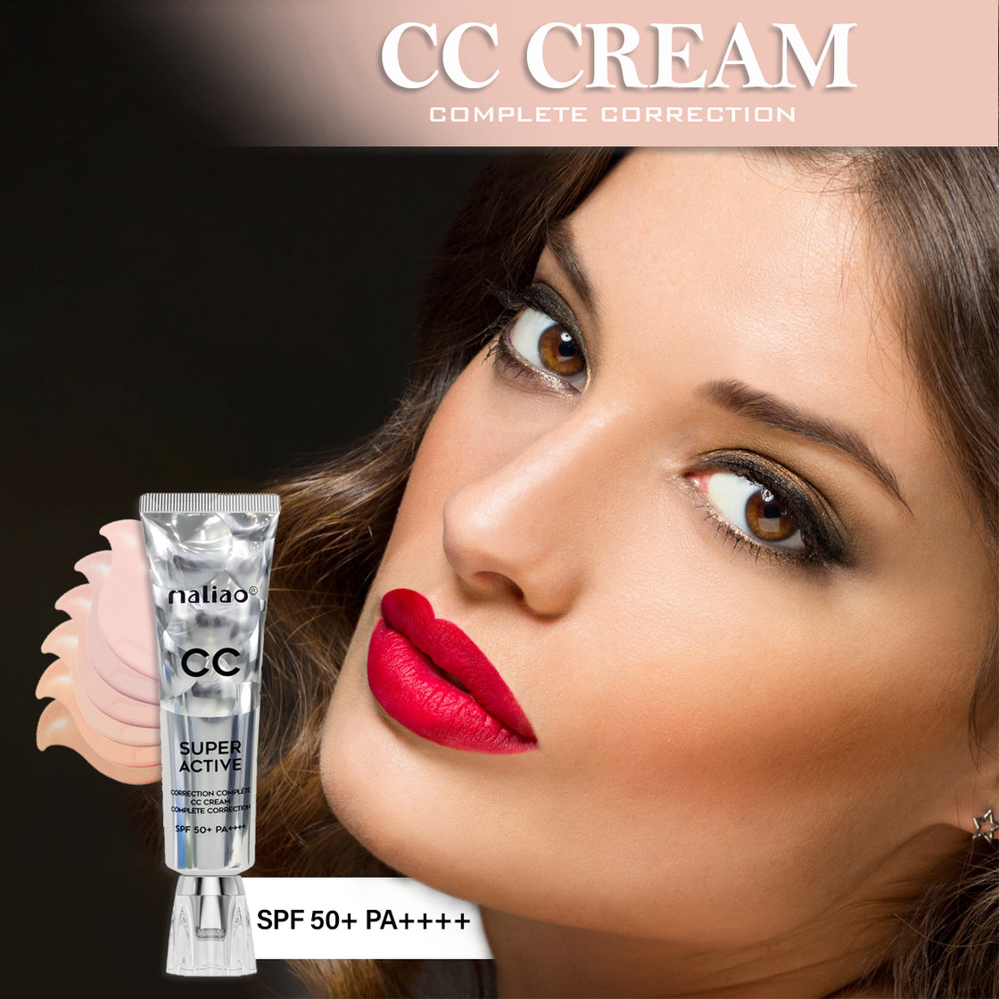 Maliao CC Cream Complete Correction SPF 50+ PA++++ - Radiant Skin Protection Maliao Professional Makeup