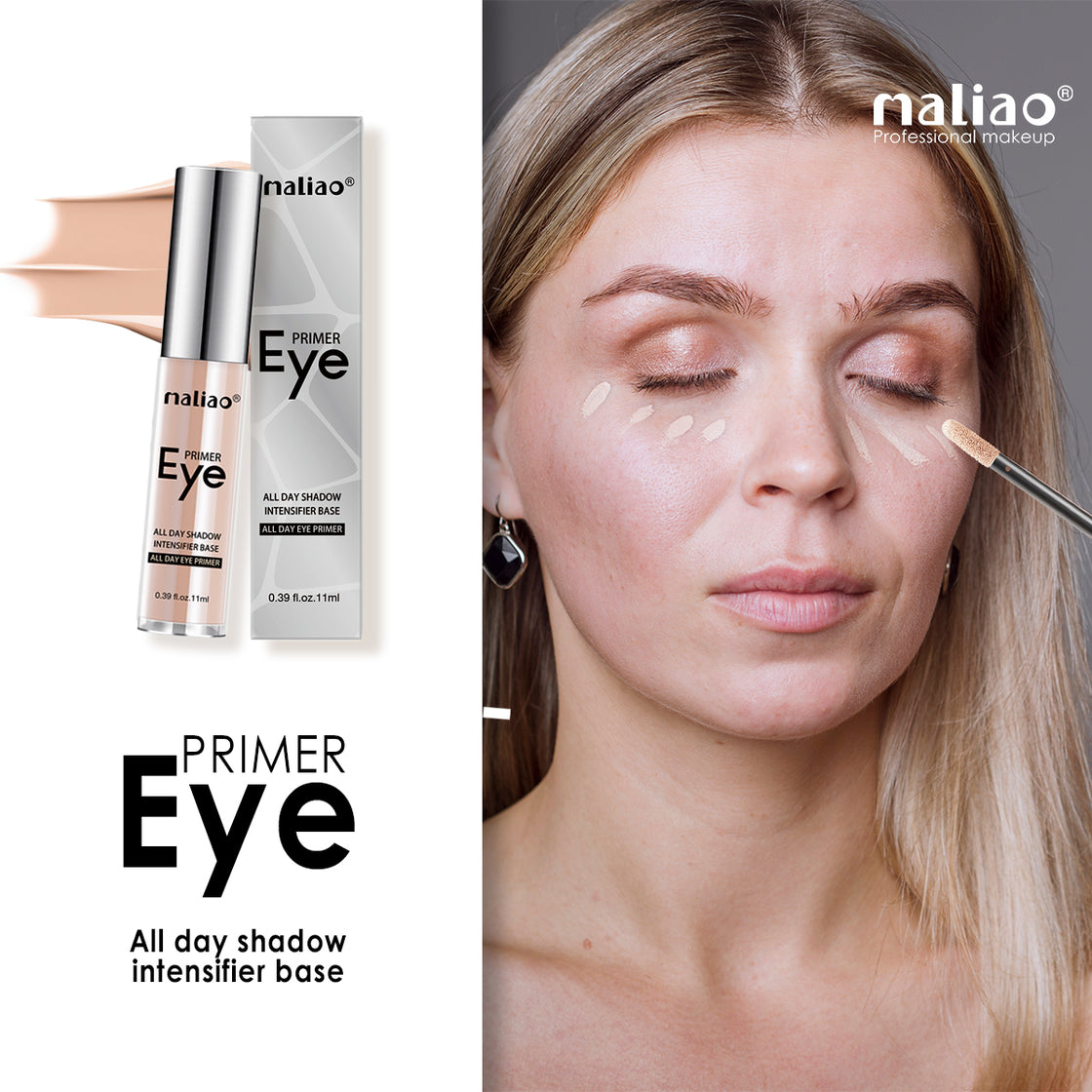 Maliao EyeShadow Base - Long-Lasting Primer for Matte, Glitter, and Shimmer Eye Shadows - Maliao Makeup