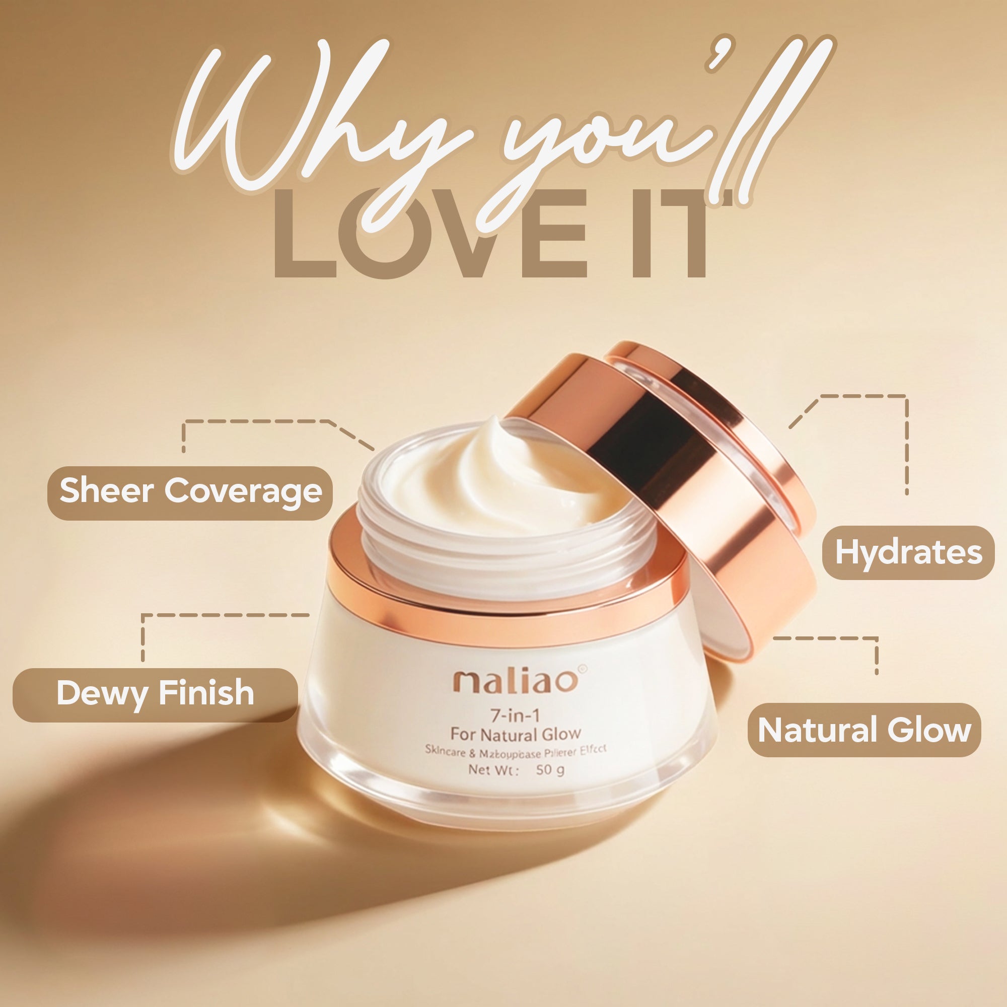 Maliao 7-in-1 for Natural Glow Face