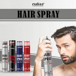 Maliao Super Sleek Hair Spray, Extra Strong Hold for Men, Hair Styling Essential