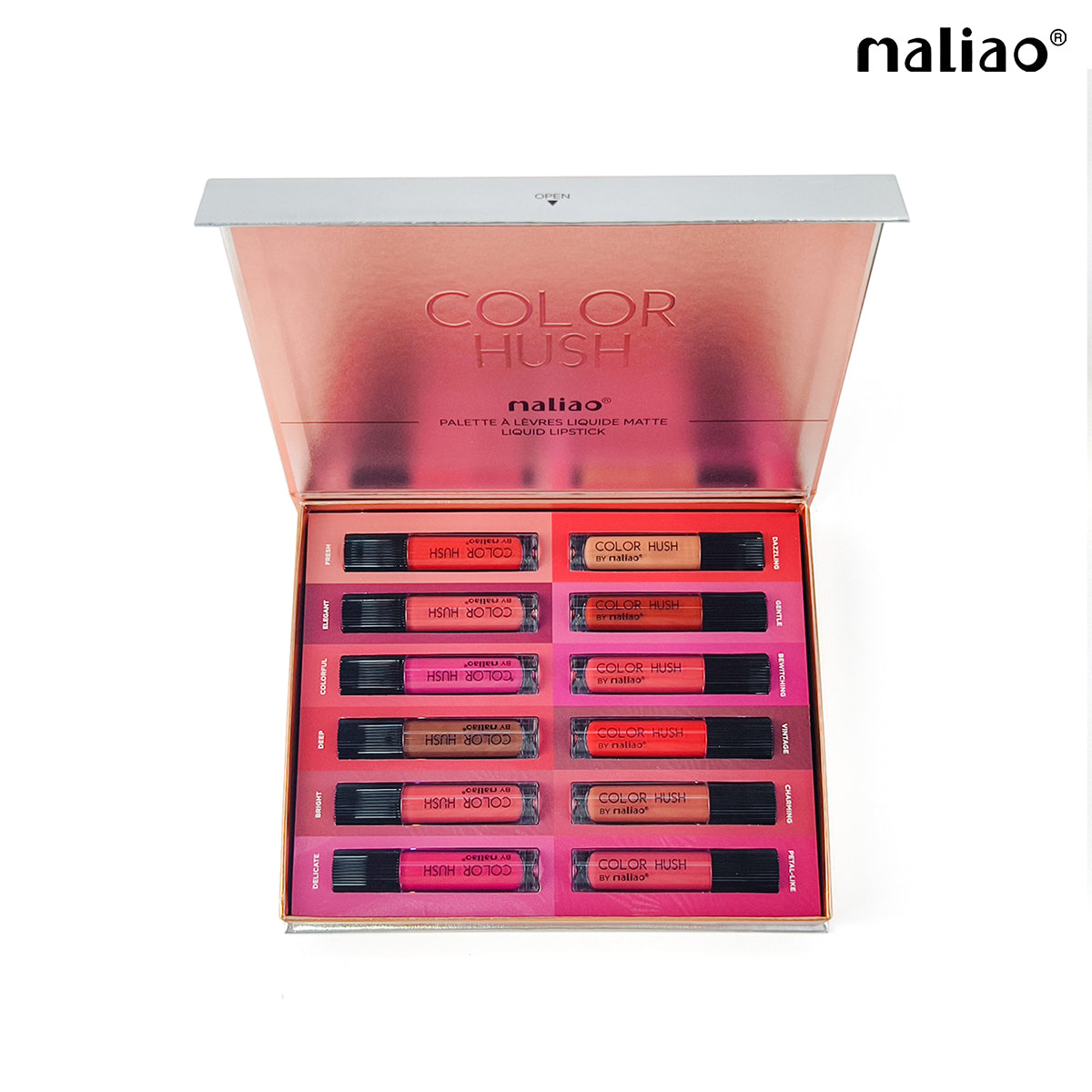 Maliao Color Hush Liquid Lipstick - Bold - Maliao Makeup