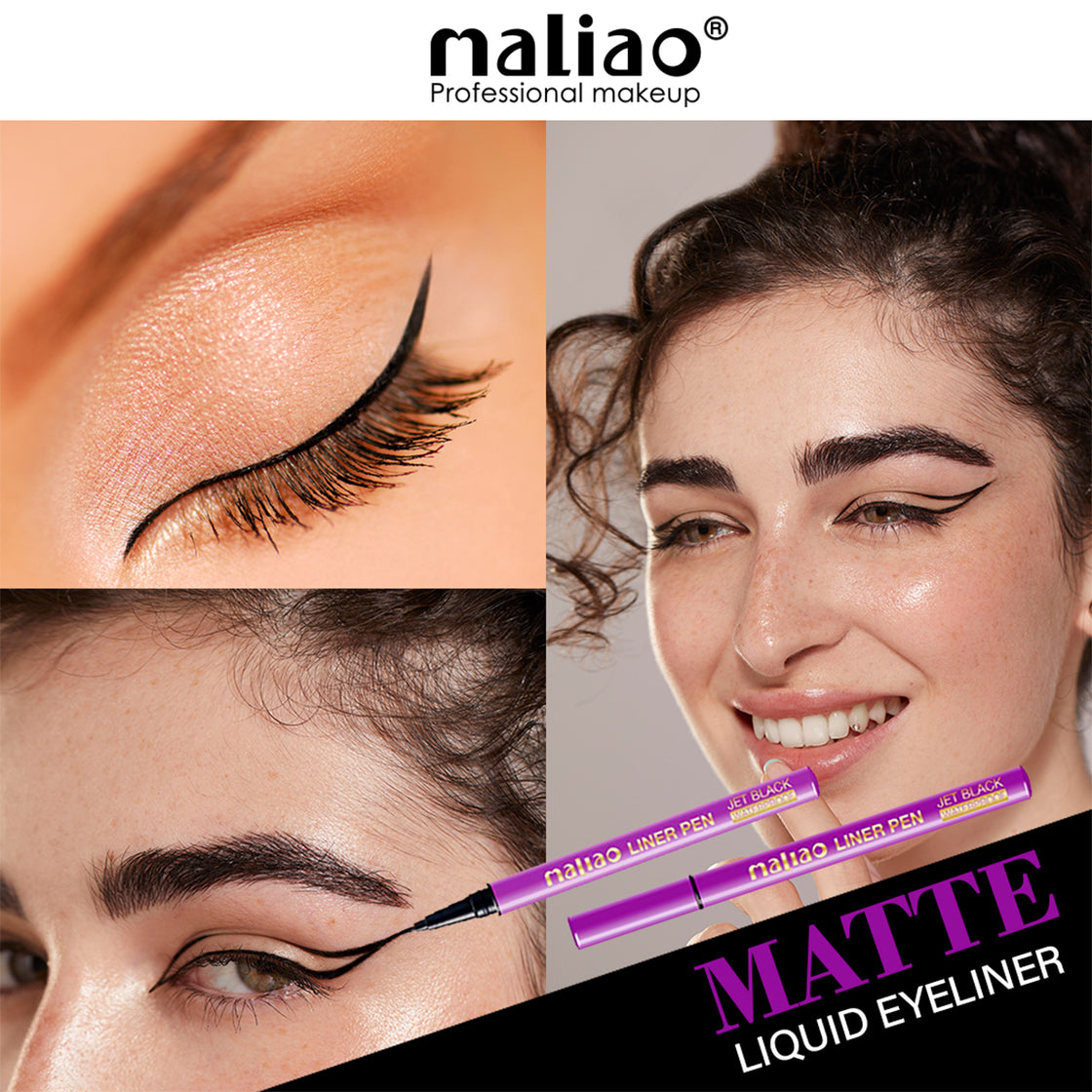 Maliao Liner Pen Matte Liquid Eyeliner - Precision Defined, Long-Lasting & Waterproof - Maliao Makeup