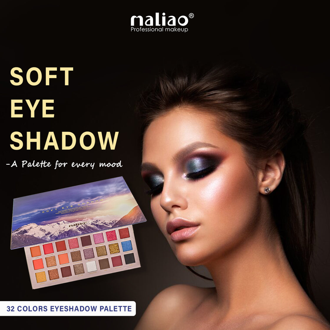 MALIAO 48 Colors Soft Eye Shadow Palette – Long-Lasting Makeup Magic - Maliao Makeup