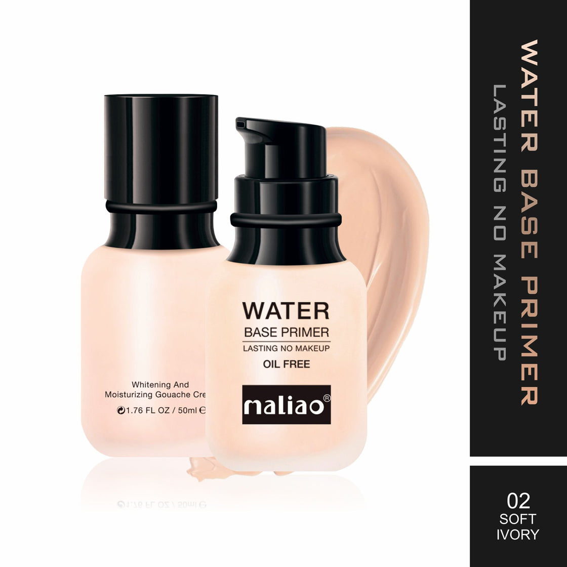 Maliao Powder-Less Liquid Oil-Free Water Base Primer - Lasting No-Makeup Effect - Maliao Makeup