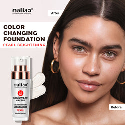 Maliao,MakeupEssentials, CustomizedCoverage,RadiantSkin,  FlawlessComplexion, 24HourWear, LongwearMakeup, ColorChangingFoundation, PearlBrightening, 