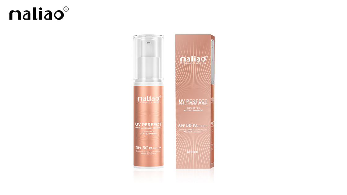 Maliao UV Perfect Broad UV Sunscreen City Resist SPF 50 PA with Vitamin E 65ml - Maliao Makeup