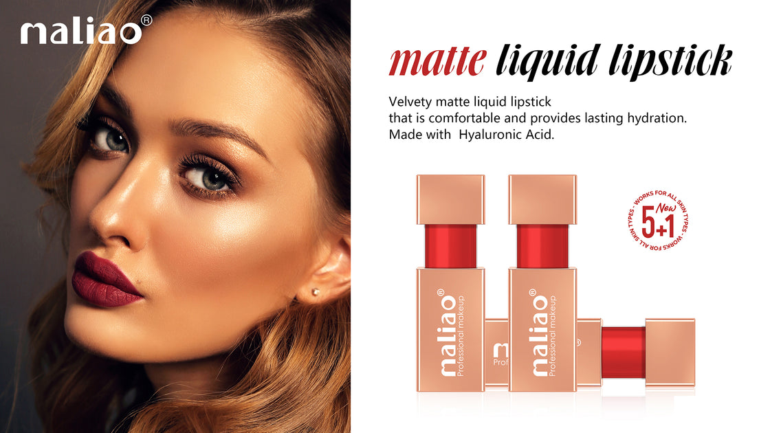 Maliao Color Last Matte Lipstick - Long-Lasting Vibrant Shades for All-Day Wear - Maliao Makeup