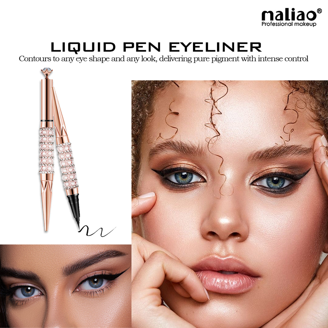 Maliao Easy & Smooth Precise All Day Liquid Eyeliner Pen - Long-Lasting Definition Maliao Professional Makeup