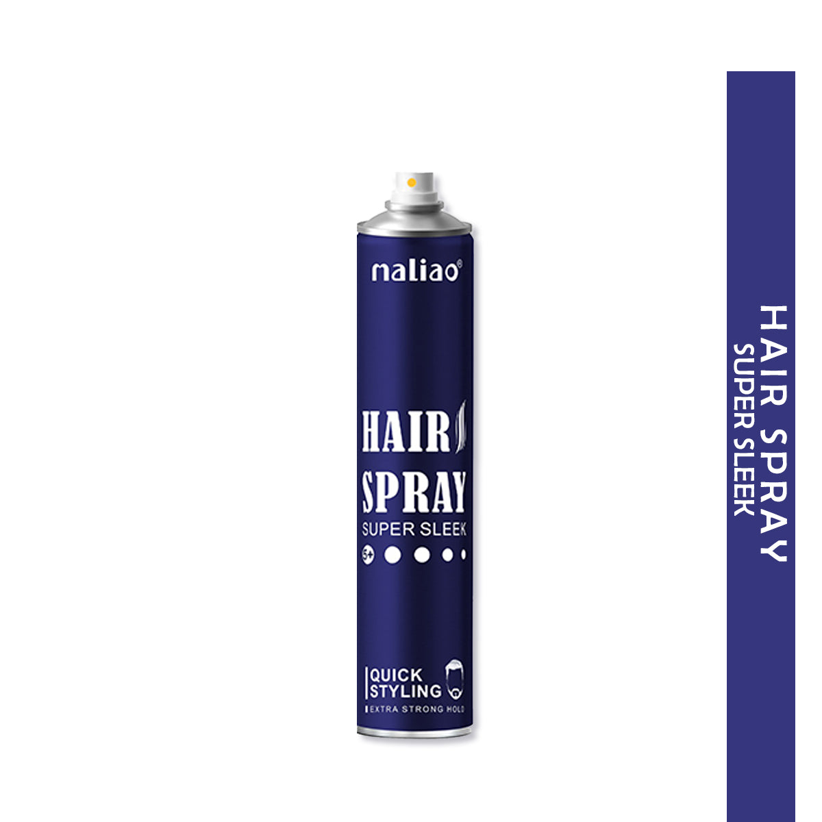 Maliao Super Sleek Hair Spray, Extra Strong Hold for Men, Hair Styling Essential