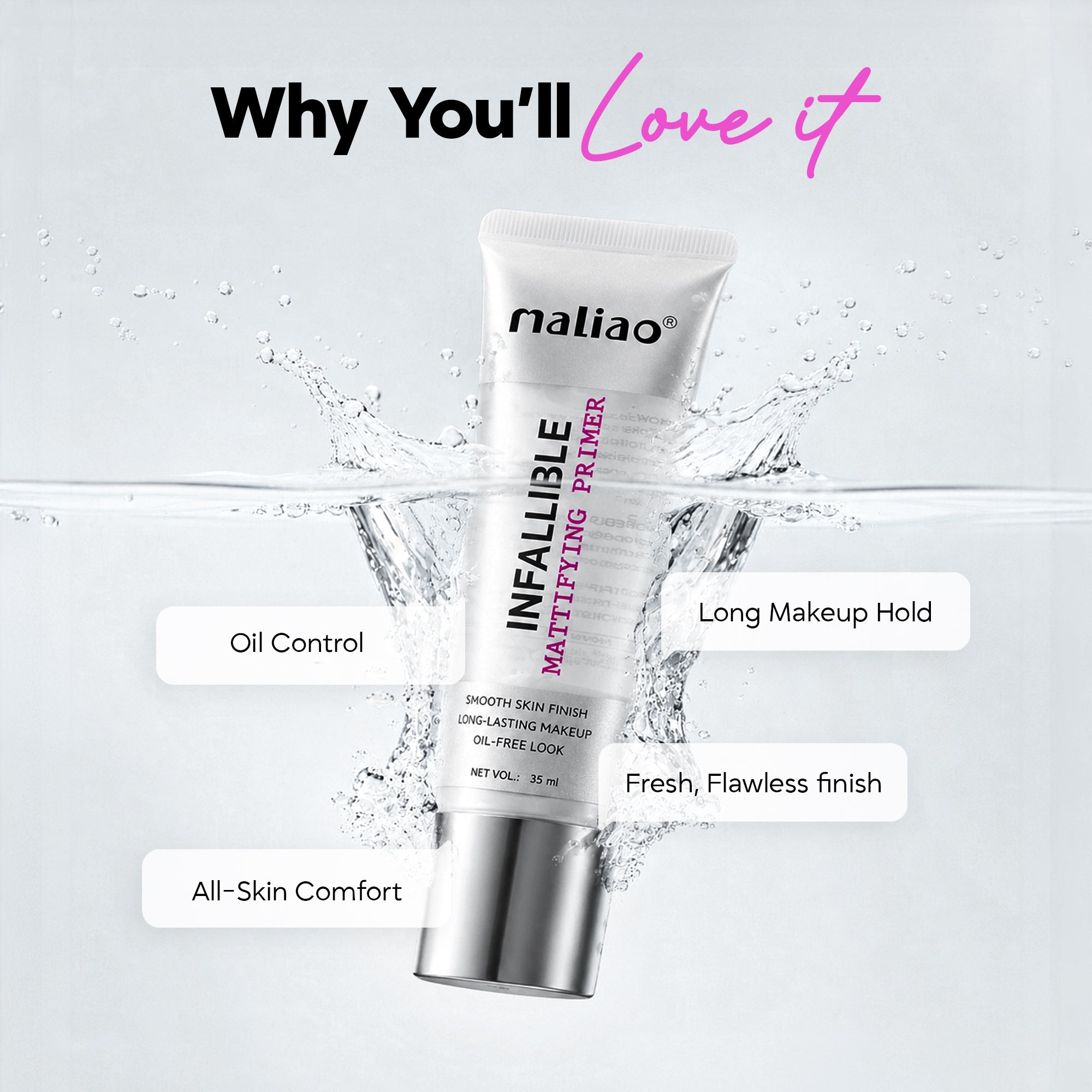 Maliao INFALLIBLE Mattifying Primer Face