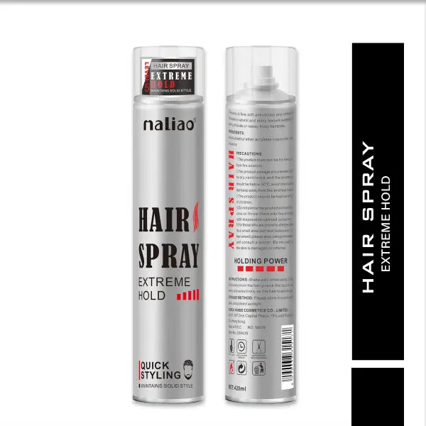 Maliao Extreme Hold Hairspray - Quick Styling for a Solid Style Statement Maliao Professional Makeup