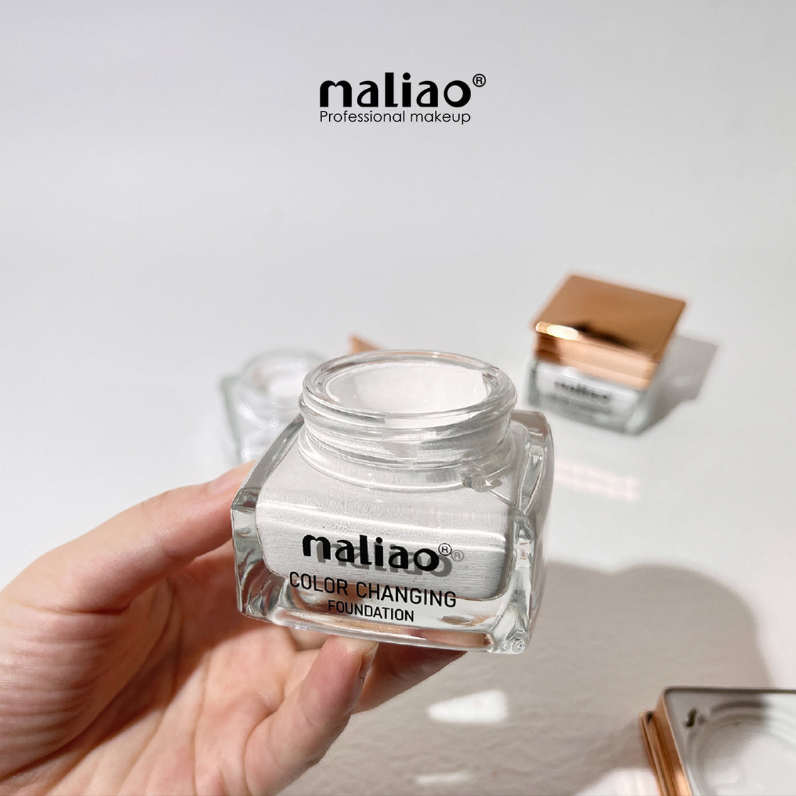 Maliao Colour Changing Waterproof Foundation with Satin Finish - Long-Lasting Beauty Maliao Professional Makeup