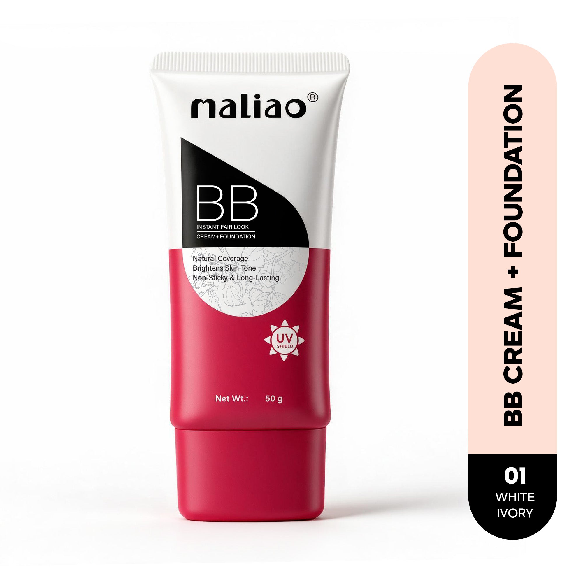 Maliao BB Foundation + Fairness Cream Face