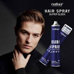 Maliao Super Sleek Hair Spray, Extra Strong Hold for Men, Hair Styling Essential