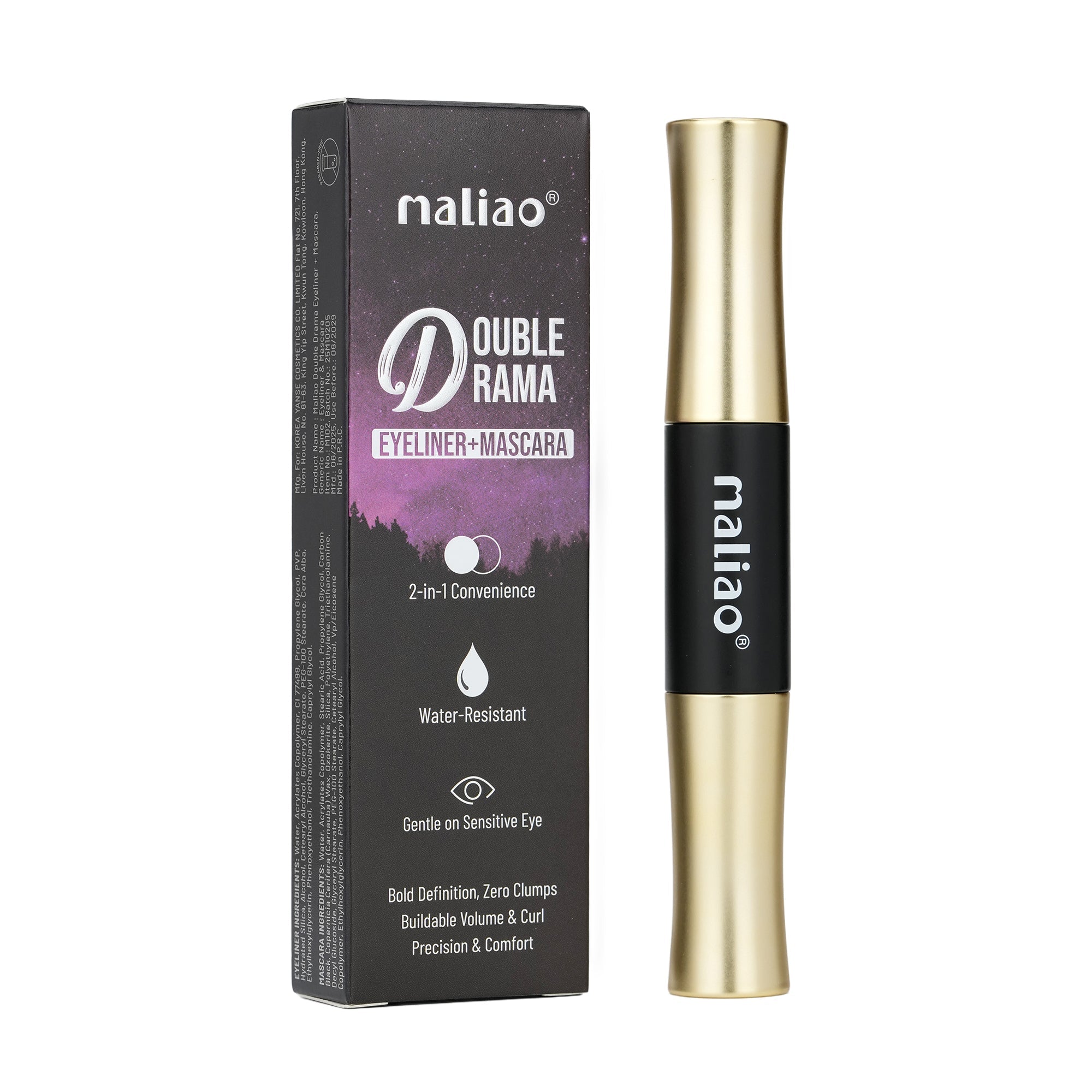 Double Effect Double Drama Eyeliner+Mascara Eye