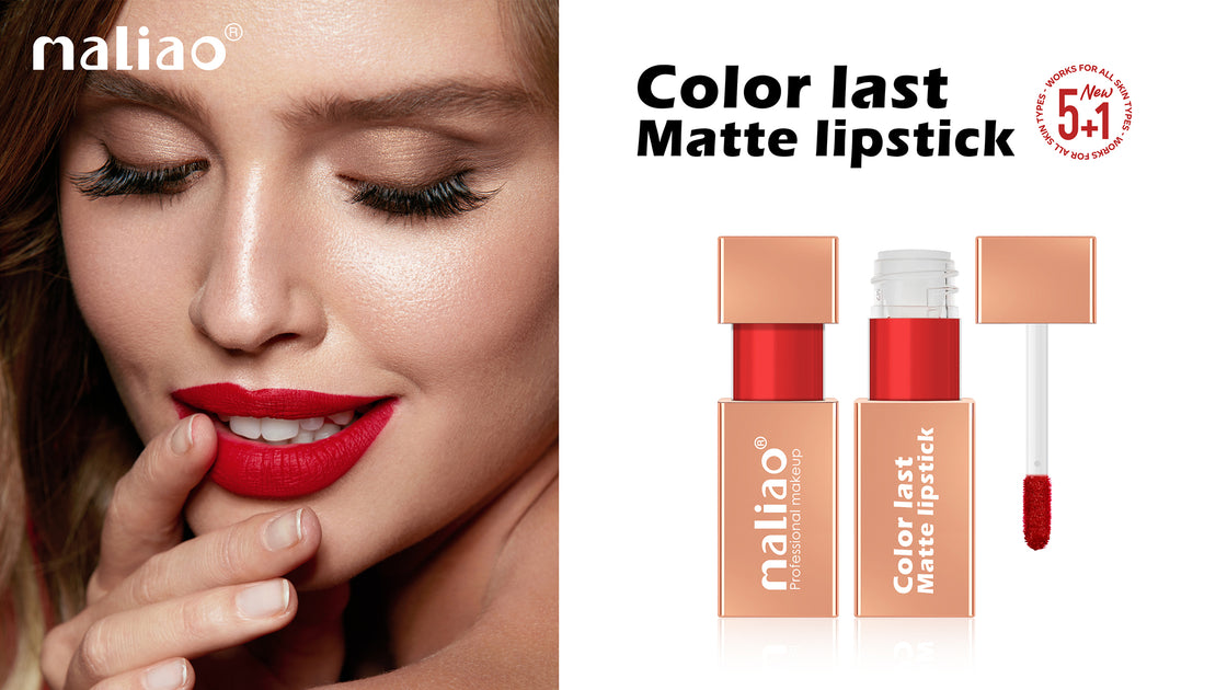 Maliao Color Last Matte Lipstick - Long-Lasting Vibrant Shades for All-Day Wear - Maliao Makeup