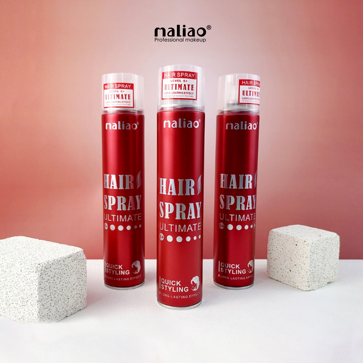 Maliao Ultimate Hair Spray, Strong Hold Hair Styling Solution for Men, Maliao