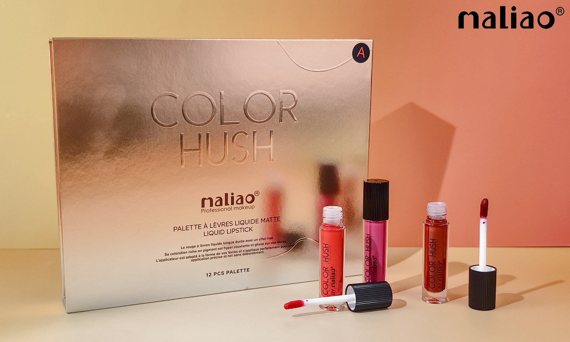 Maliao Color Hush Liquid Lipstick - Bold - Maliao Makeup