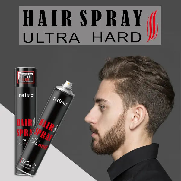 Maliao Ultra Hard Hair Spray - Quick Styling for All-Day Glam Maliao Professional Makeup