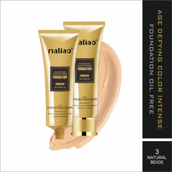 Maliao Age Defying Foundation: Full Coverage, Anti-Aging, Matte Finish Maliao Professional Makeup