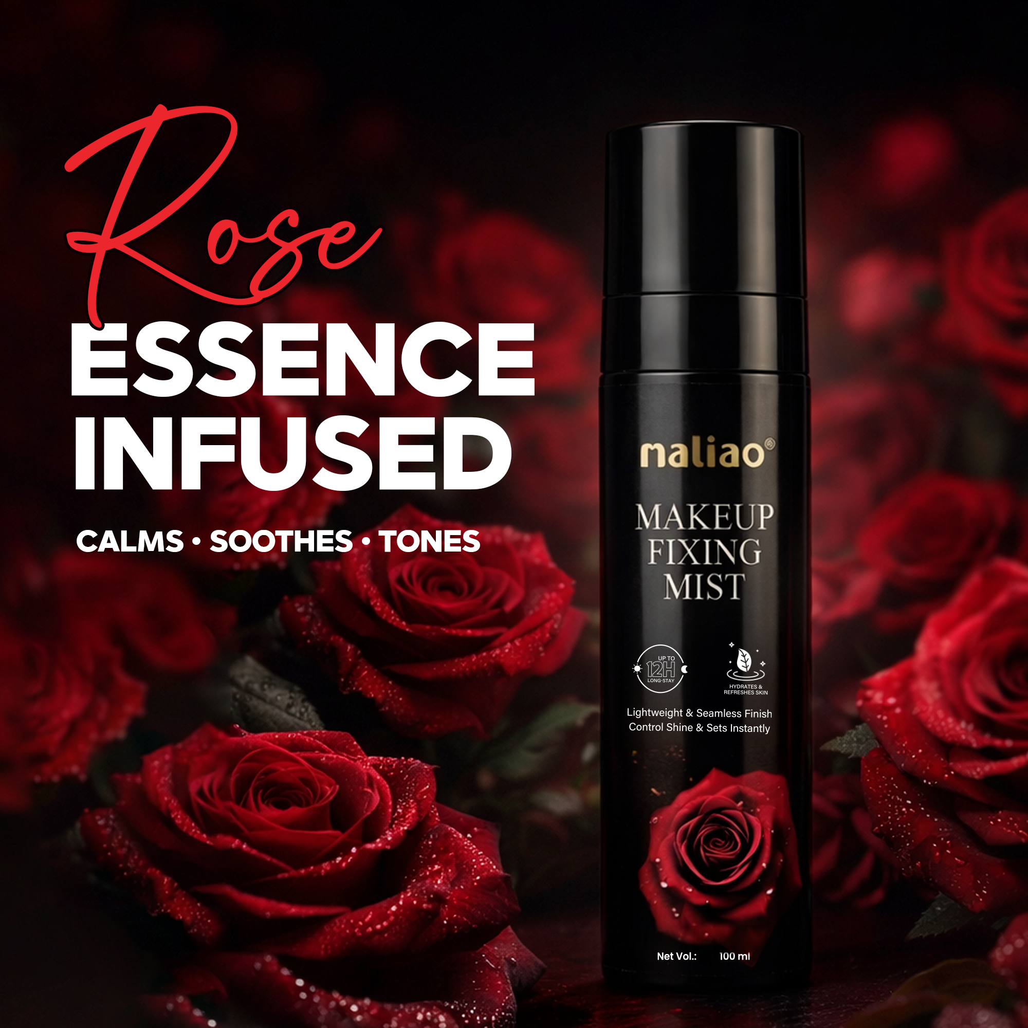 Maliao Dewy Finish Makeup Fixing Mist Face