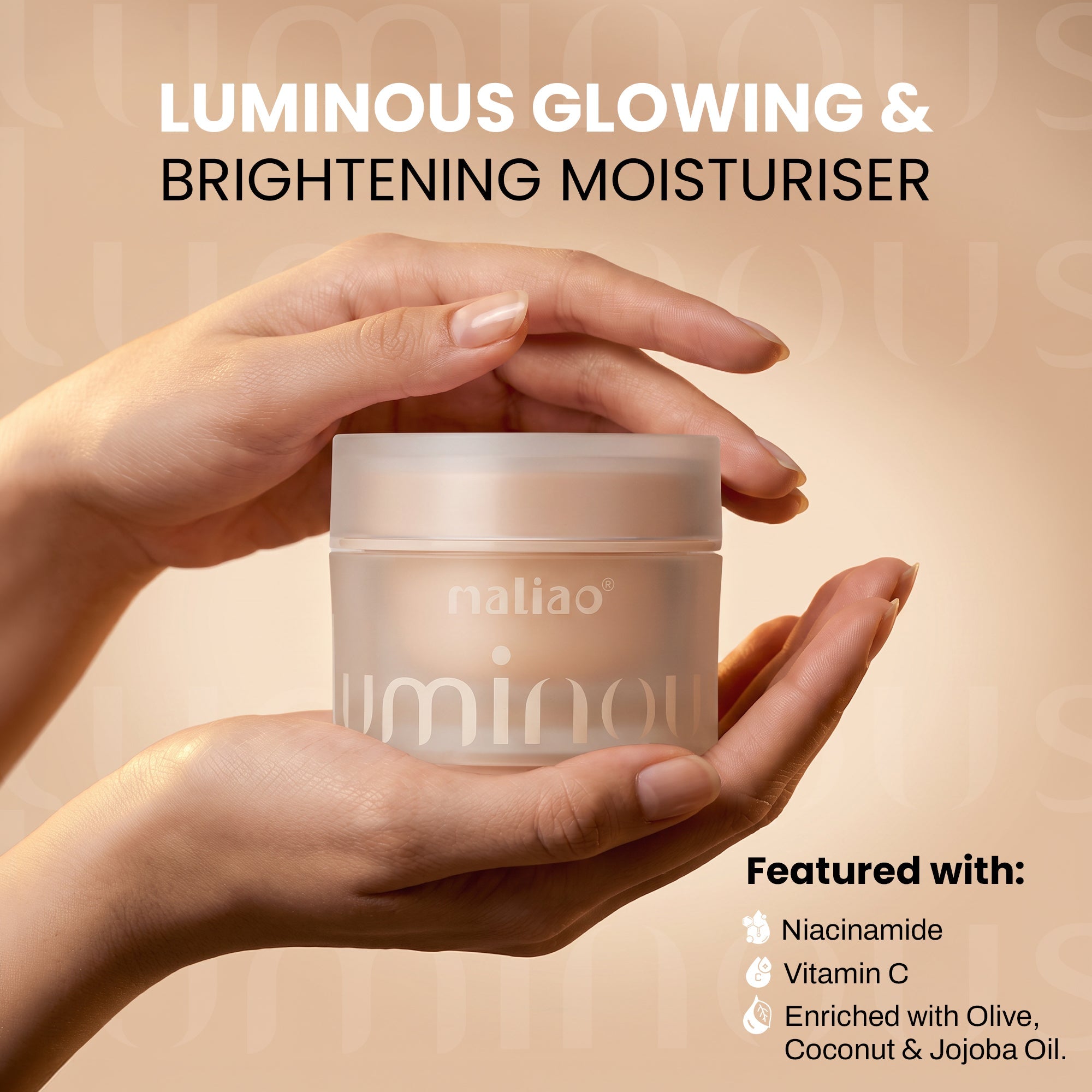 Maliao Luminous Glowing & Brightening Moisturiser Face