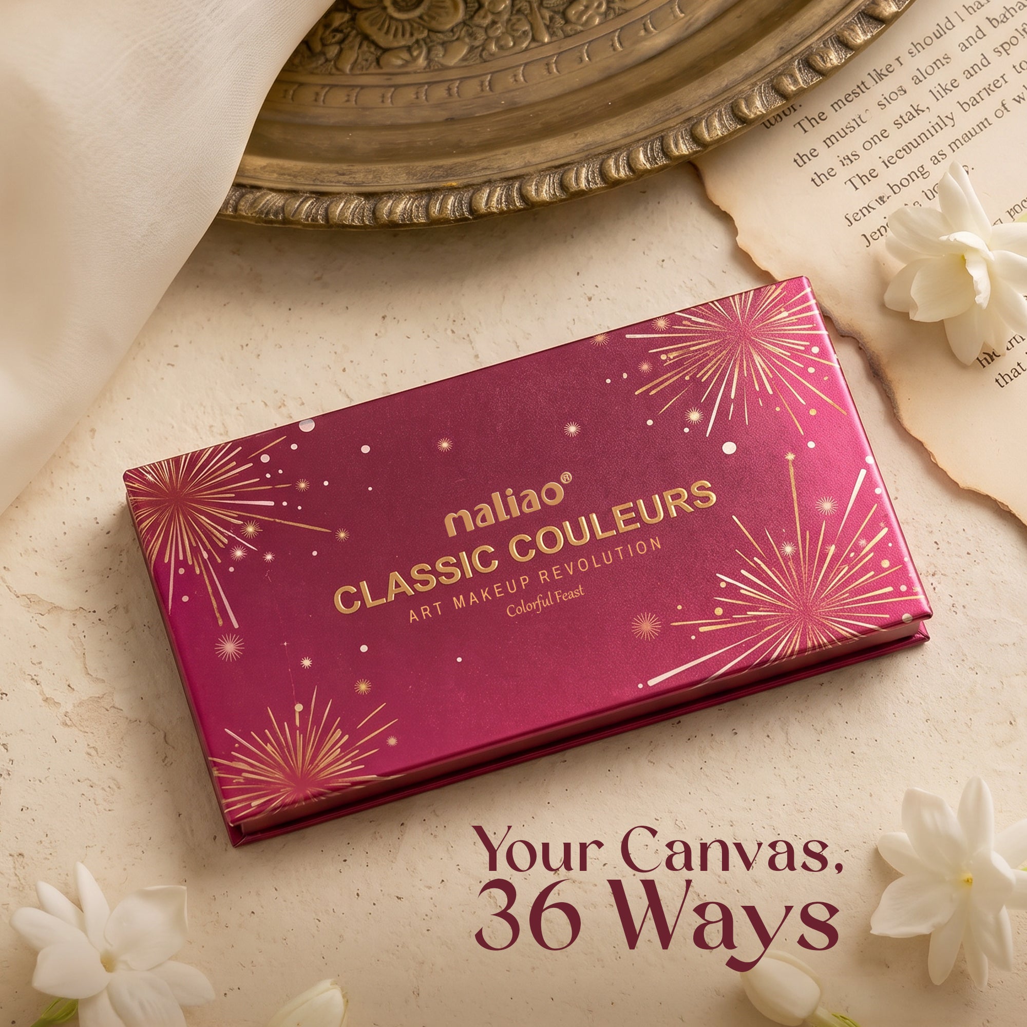 Maliao Classic Couleurs 36 Colors Art Makeup Revolution Palette Eye