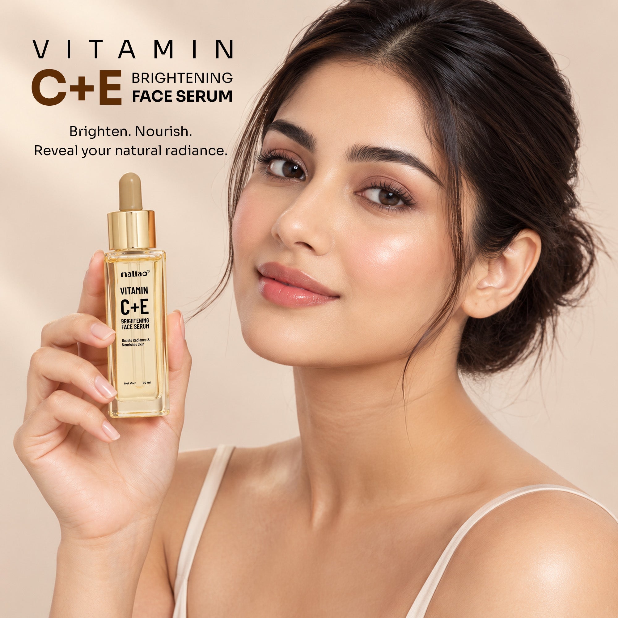 Maliao Vitamin C + E Brightening Face Serum Face